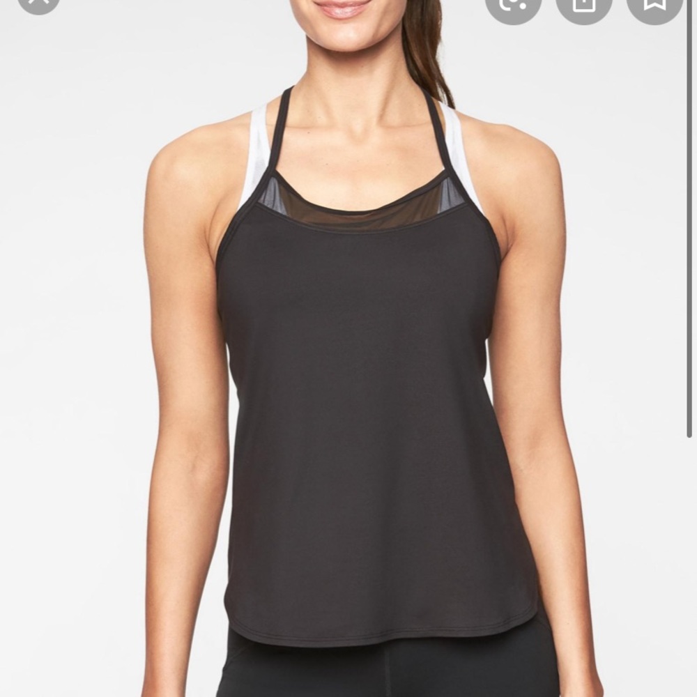 ATHLETA STRAPPY BACK CHI TANK XS